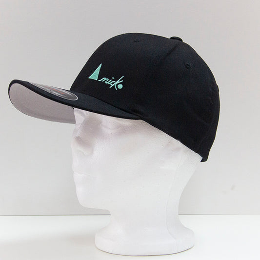 THE ANICKO TURQUOISE LOGO FLEXFIT CAP