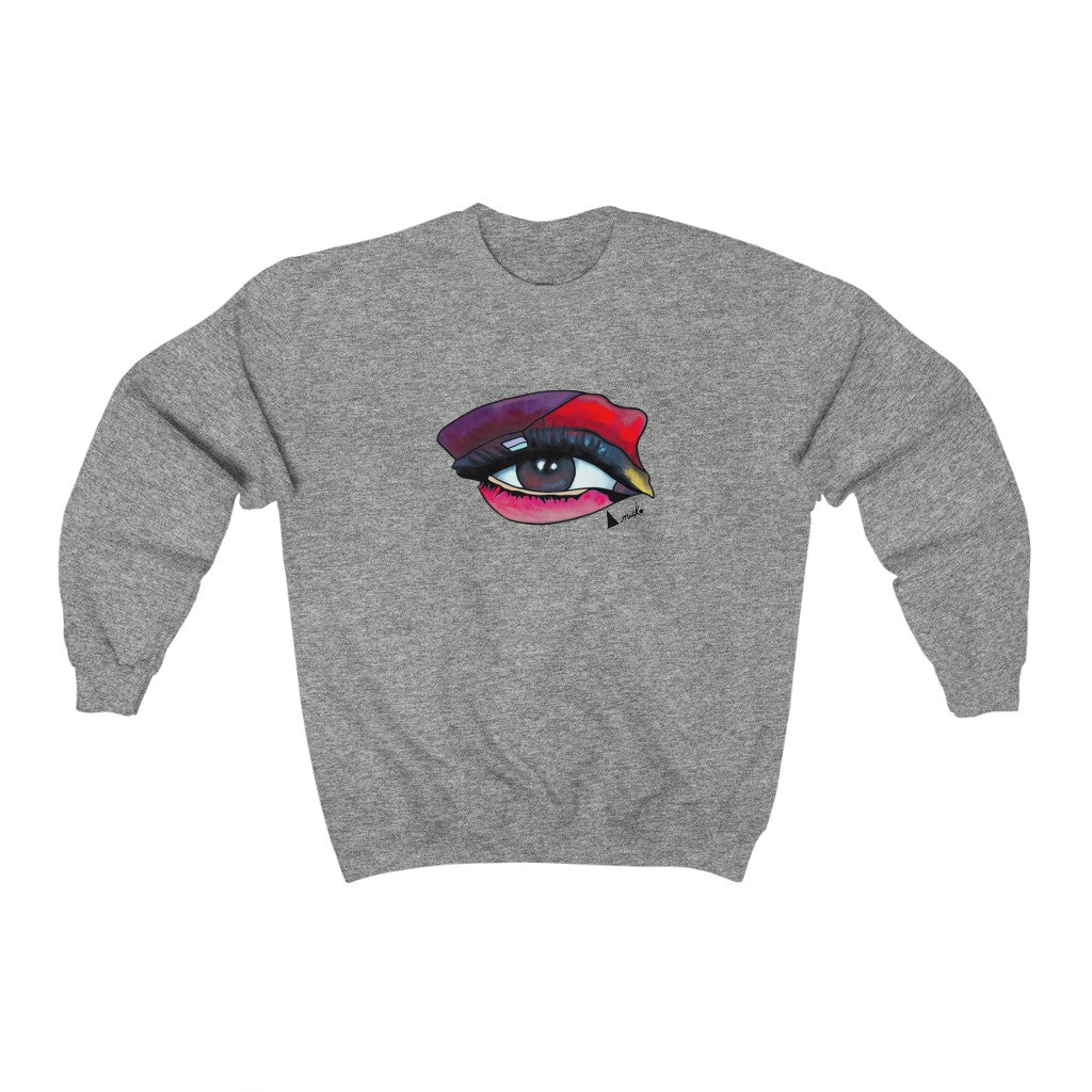 VIEW ON THE WORLD - ANICKO CREW NECK SWEATSHIRT 