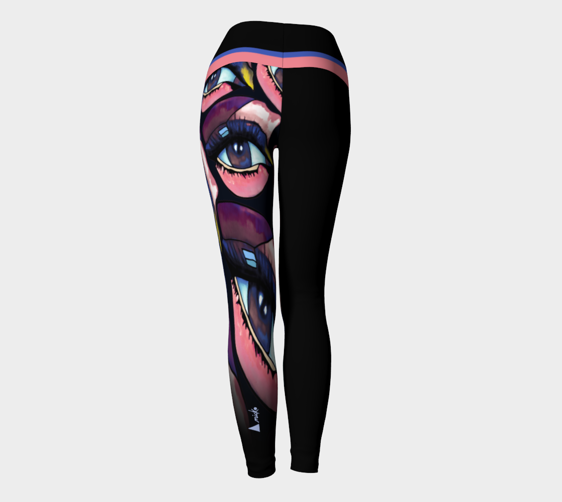 INDIGO DRAGON - ANICKO LEGGINGS