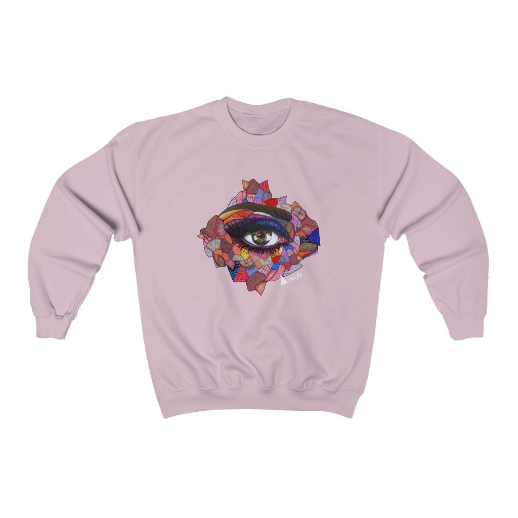 MULTI EYE - ANICKO CREW NECK SWEATSHIRT 