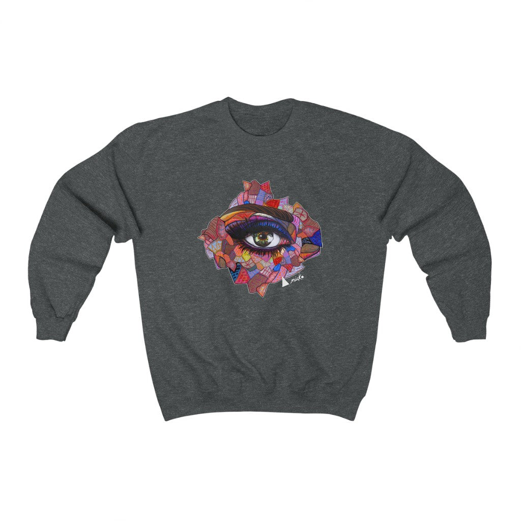 MULTI EYE - ANICKO CREW NECK SWEATSHIRT 