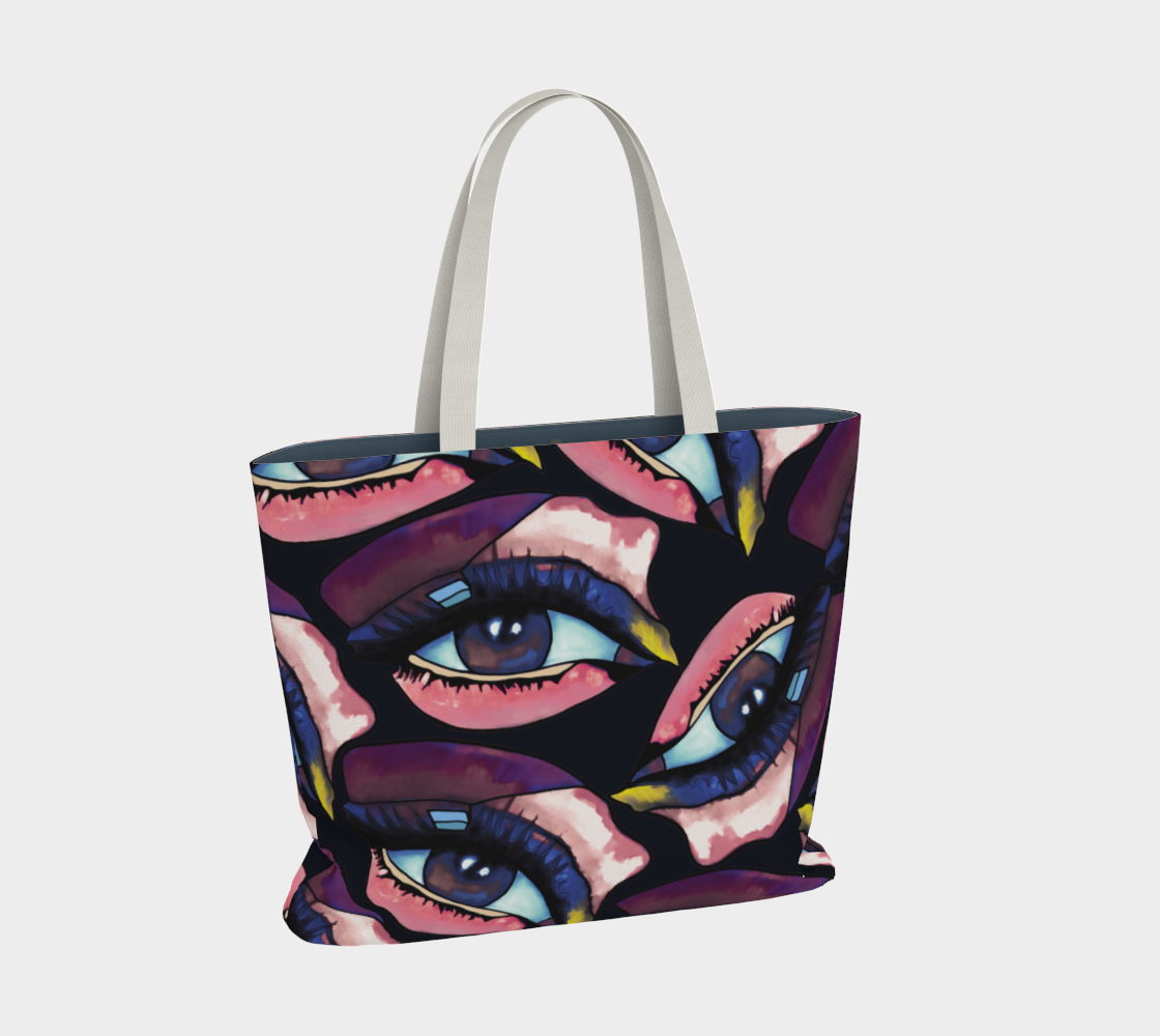 INDIGO DRAGON - ANICKO TOTE BAG