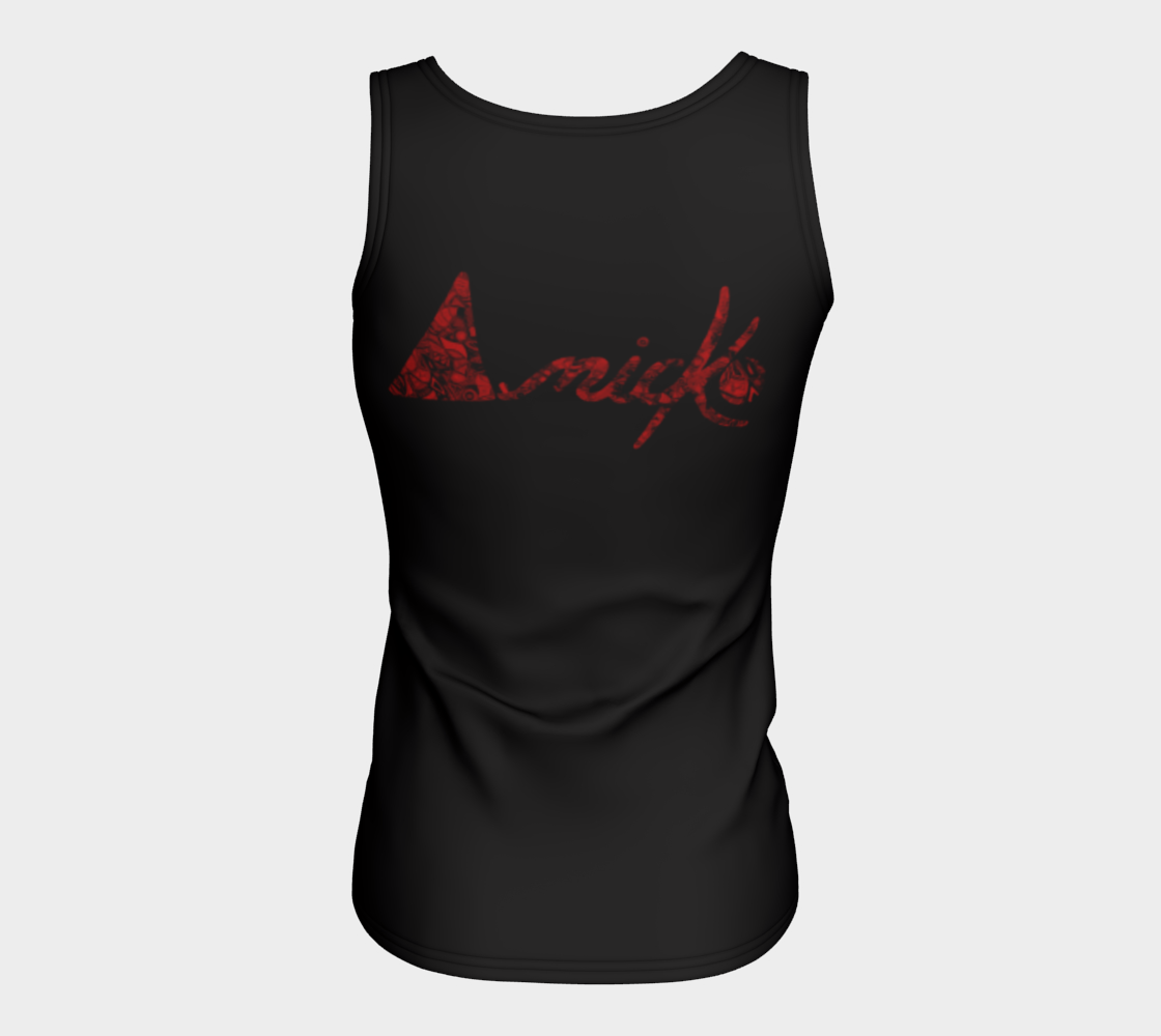 RED CLASSIC BACK LOGO - ANICKO CAMISOLE