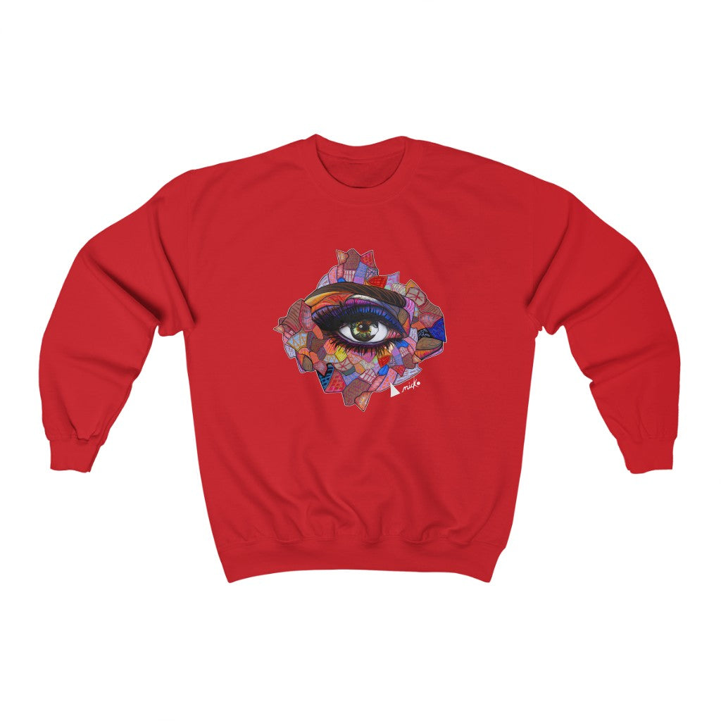 MULTI EYE - ANICKO CREW NECK SWEATSHIRT 