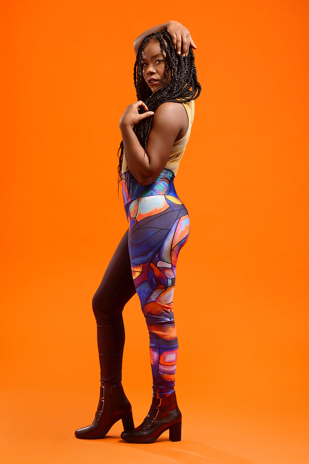 TONIC TANGERINE - ANICKO LEGGINGS