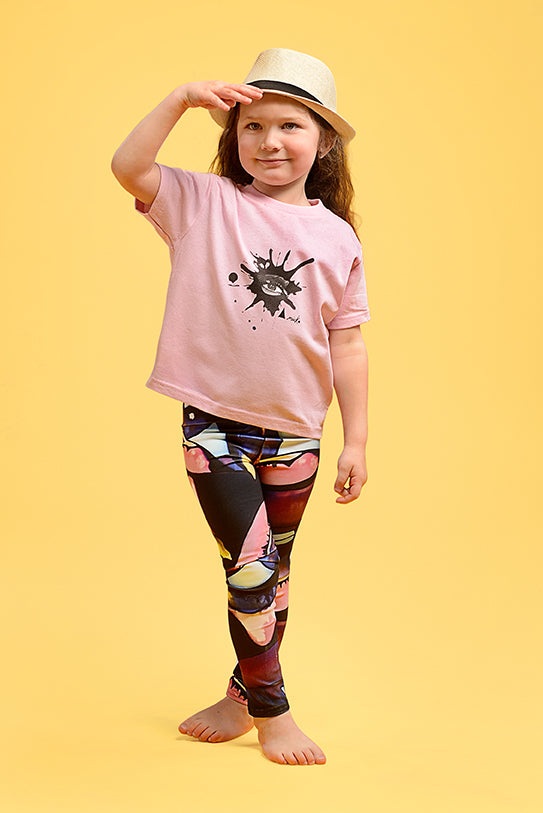 INDIGO DRAGON - ANICKO CHILDREN'S LEGGINGS