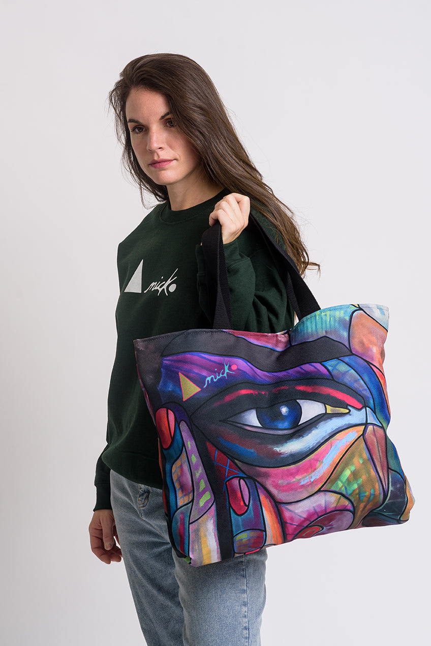 POWERFULL ANICKO TOTE BAG